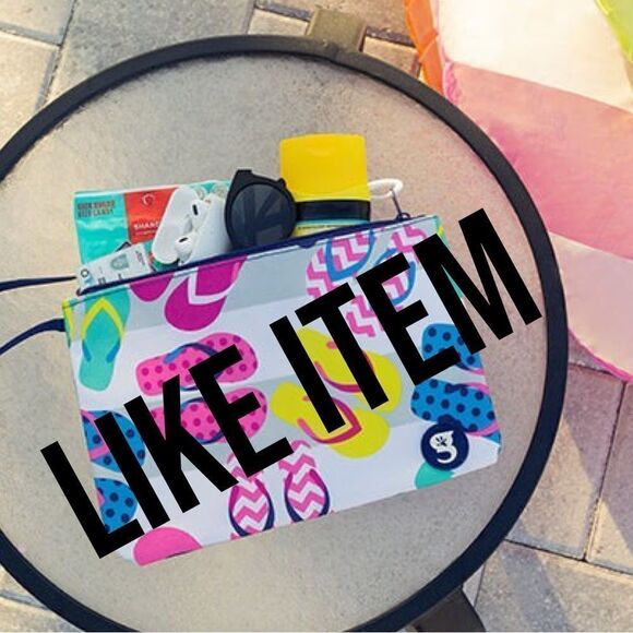 Gecko Brands Wet Dry Swim Suit and Utility Waterproof Bag  American Floral NWT - Picture 12 of 12